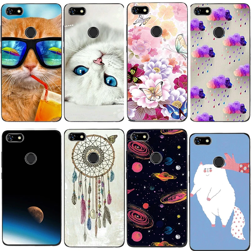 

Coque for Lenovo A5 L18021 Case 5.45" Printing Luxury Silicone Cover Soft TPU Phone Case for Lenovo A5 Cover