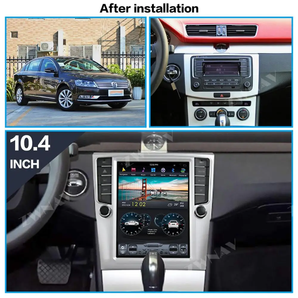 Best PX6 4GB RAM Tesla style Android 8.1 Car GPS Navigation For Volkswagen Magotan 2012-2015 head unit multimedia radio tape recorder 1 Best PX6 4GB RAM Tesla style Android 8.1 Car GPS Navigation For Volkswagen Magotan 2012-2015 head unit multimedia radio tape recorder 1