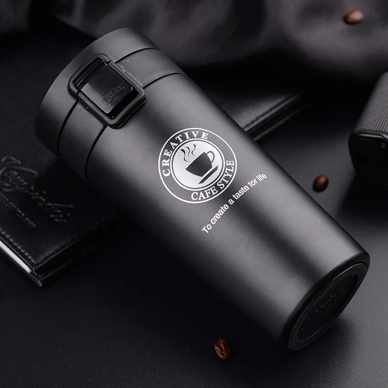 

CIRA Coffee Insulated Cup Men's Women's Glass Creative Portable Bottle Tea with Tea Strainer Tea Filter Gift Customization