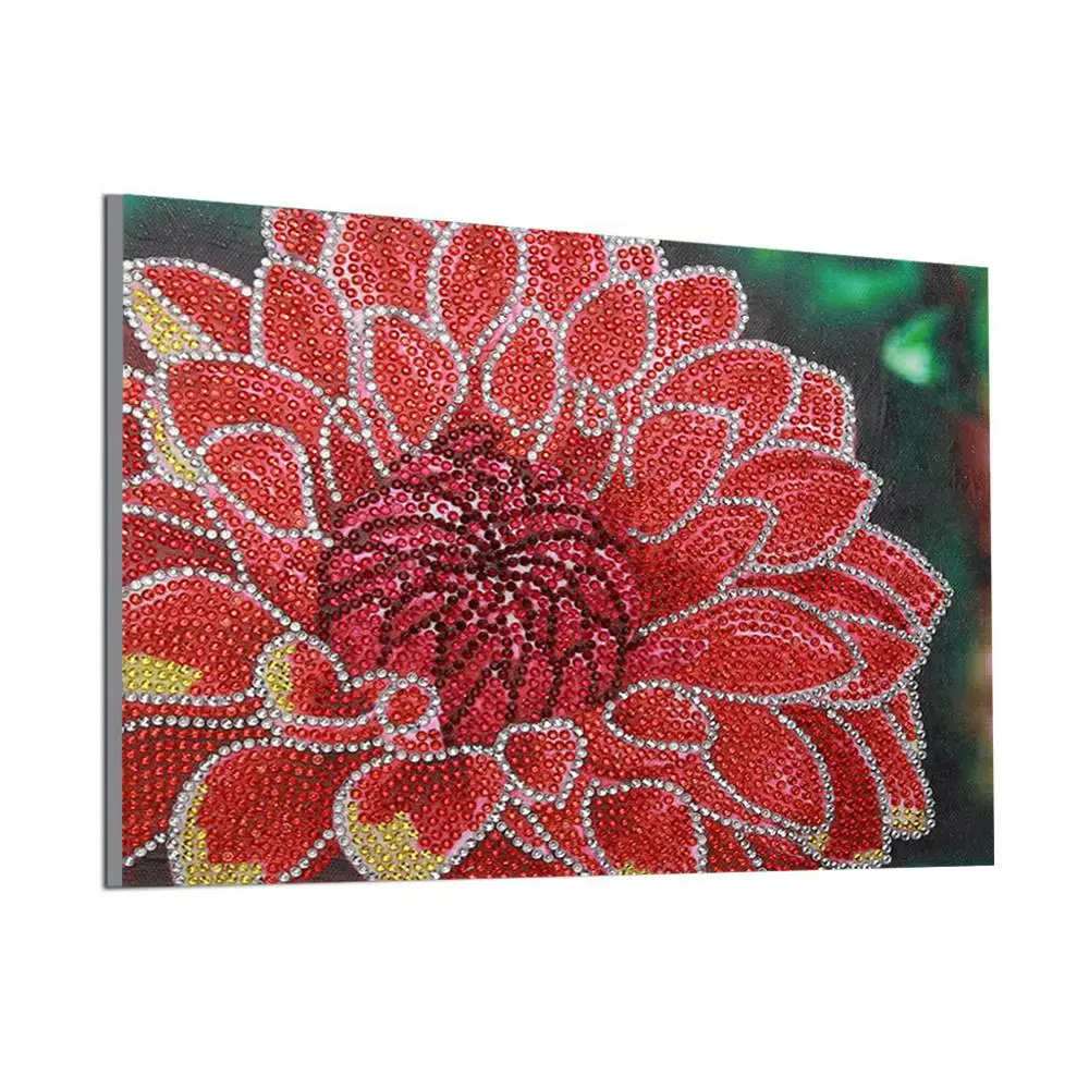 Peony Diamond painting Dream Cottage Diy Diamond Drawing crafts Needlework square drill diamond Mosaic pasted