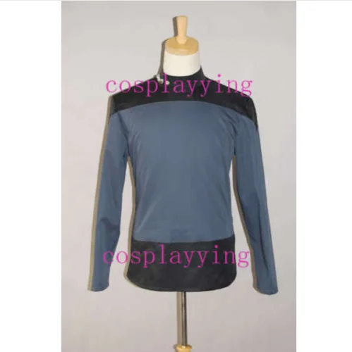 

Star Cosplay Trek Cosplay Costume Captain Jean-Luc Picard's Uniform Outfit Shirt Halloween Carnival Costumes