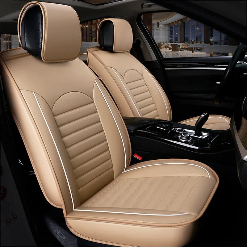 

A Generation of Fat Automobile Seat Cushion Four Seasons General All Edges Included Small Car Seat Cushion Seat Cover Five PU Le