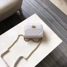 OUMISI Новая модная и стильная косая маленькая сумка для отдыха качественная сумка с ромбовидной решеткой двухсторонняя используемая сумка MUS07C