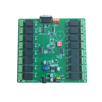 

16-way serial control 485 control relay electrical module/remote control /3.0 kernel programming switch card