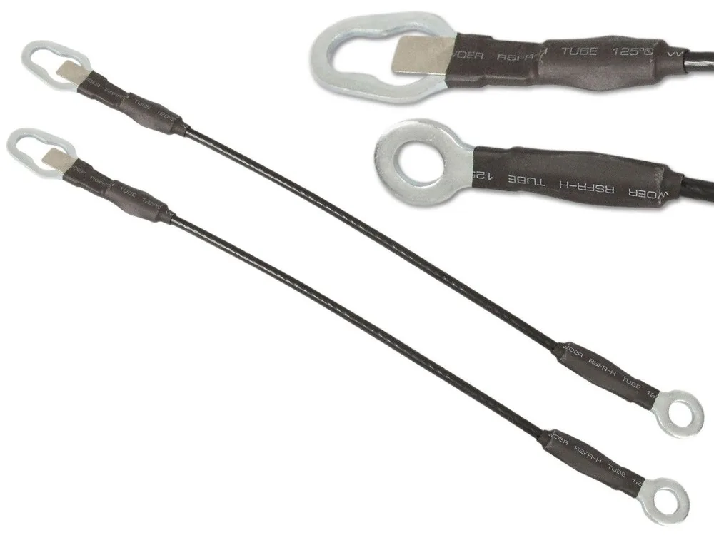 

2PCS Truck Tailgate Gate Cables Set Steel Replacement Tool For Ford Ranger 1993-2011 For Mazda High Quality