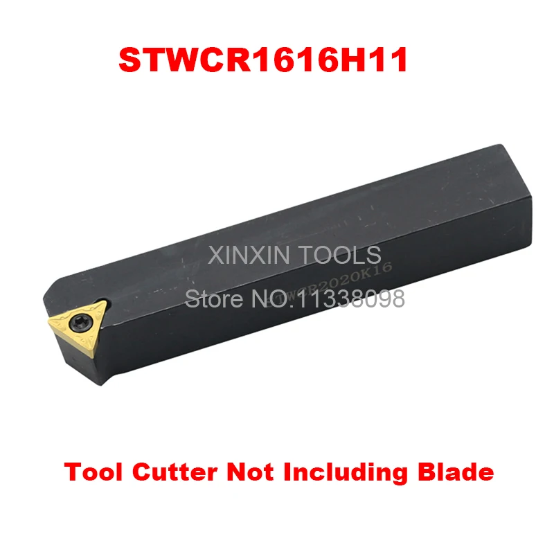 

STWCR1616H11 STWCL1616H11 Indexable External turning tool holder,STWCR CNC Inserts Turning Cutter,Lathe machine for TCMT110204