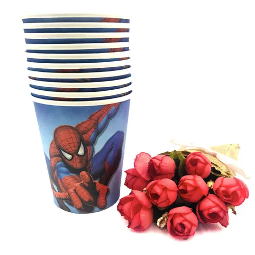 6pc Set Comics Spiderman Party Noise Horn Trumpet Birthday Party Decoration Supplie Blowouts Whistles Anniversaire Noise Makers Aliexpress