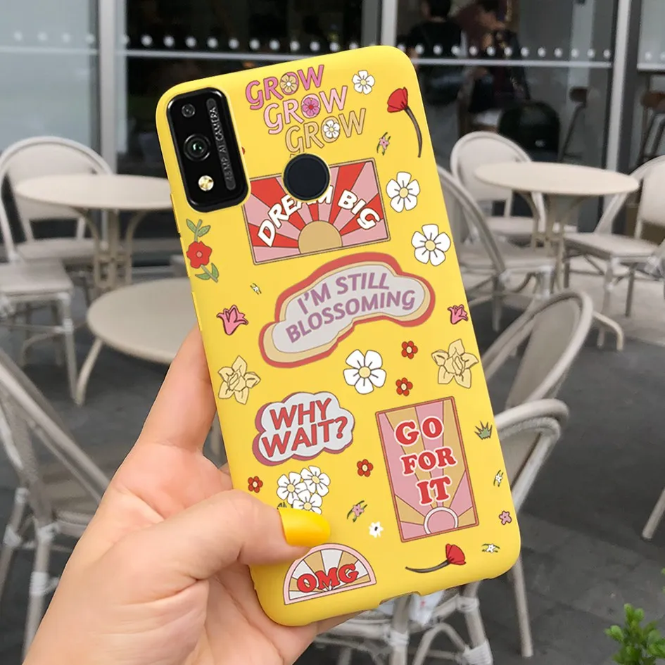 Floral Silicone Phone Case - Soft Protective Cover