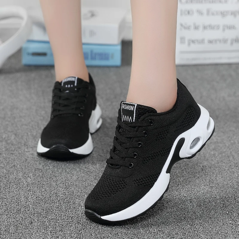 Hot Sale Ladies Running Shoes Comfortable Outdoor Shock Absorption Sports Lightweight Air Cushion Sneakers zapatillas mujer Hot Sale Ladies Running Shoes Comfortable Outdoor Shock Absorption Sports Lightweight Air Cushion Sneakers zapatillas mujer