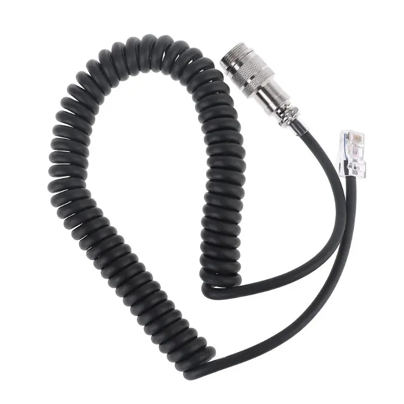 Переходник с 8 Pin на RJ 45 модульный разъем микрофонный кабель адаптер forYaesu микрофон