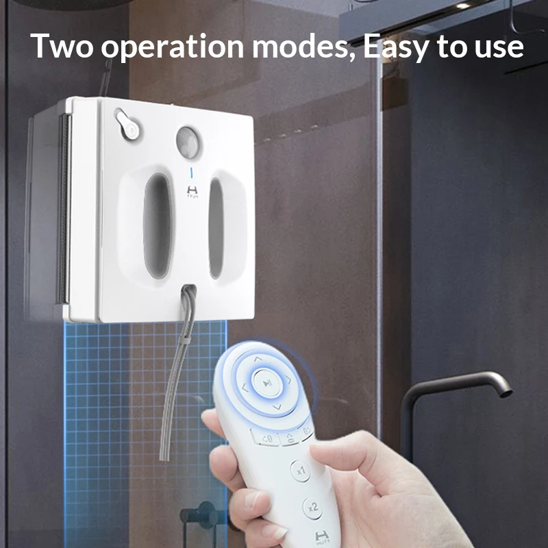 Xiaomi Youpin HUTT W66 Window Cleaner Robot for Home Smart Planned Glass  Electric Windows Cleaning Washer Vacuum Cleaner|Smart Remote Control| -  AliExpress