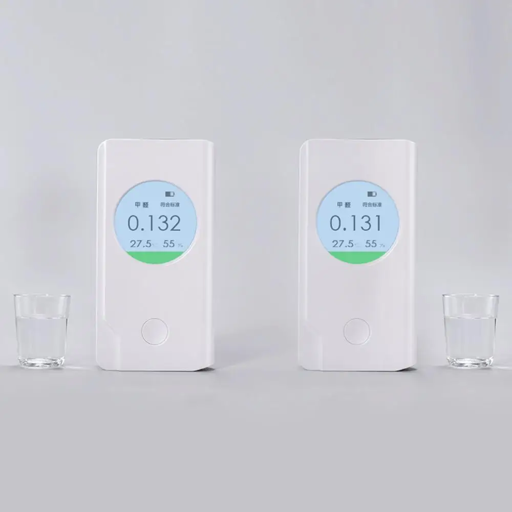 Xiaomi Miaomiaoce профессиональный детектор формальдегида перезаряжаемый излишки напоминание температура влажность дисплей умный детектор воздуха