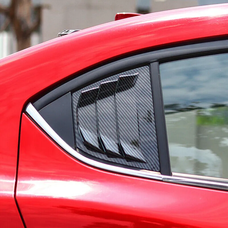 Новые автомобильные аксессуары черные боковые жалюзи заднего окна