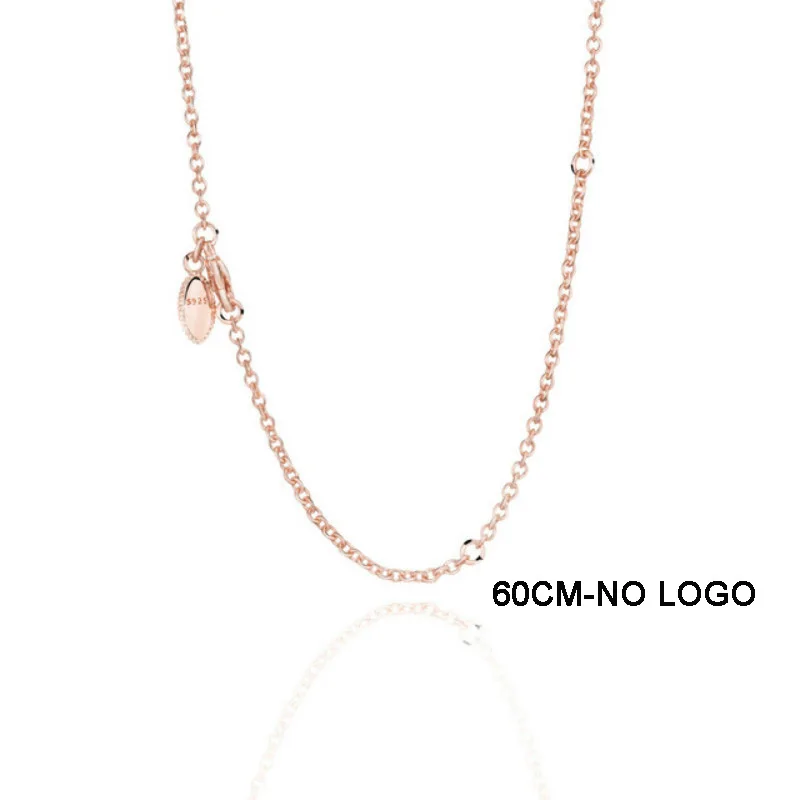 925 Sterling Silver Necklace Fit 