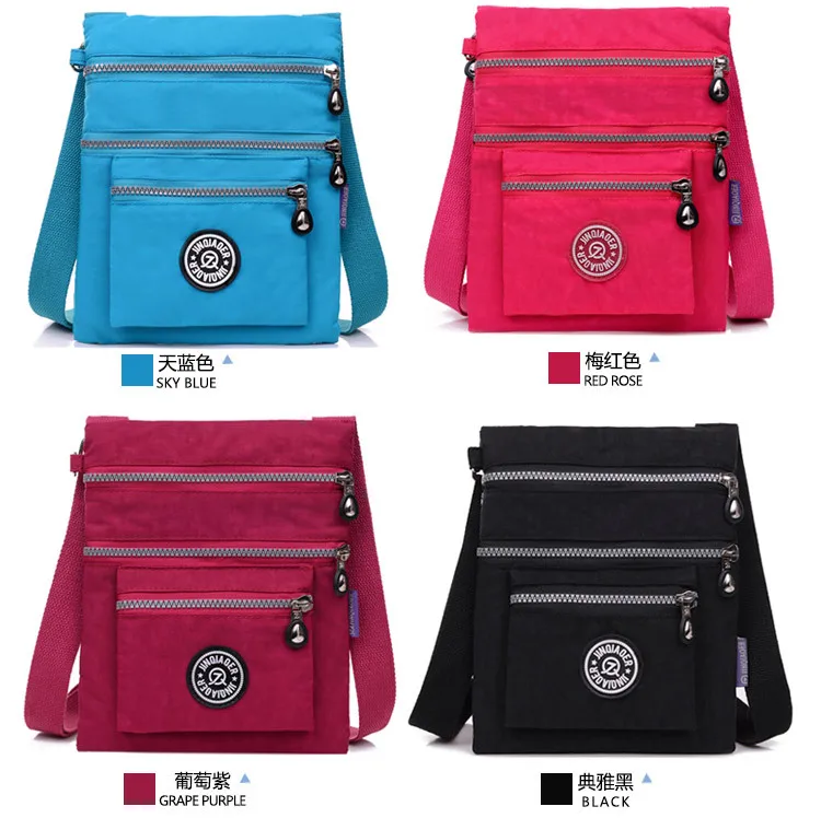 Xi shui bu нейлоновая сумка Bag2018 новая стильная женская сумка повседневная сумка с несколькими карманами квадратная сумка для пеленок