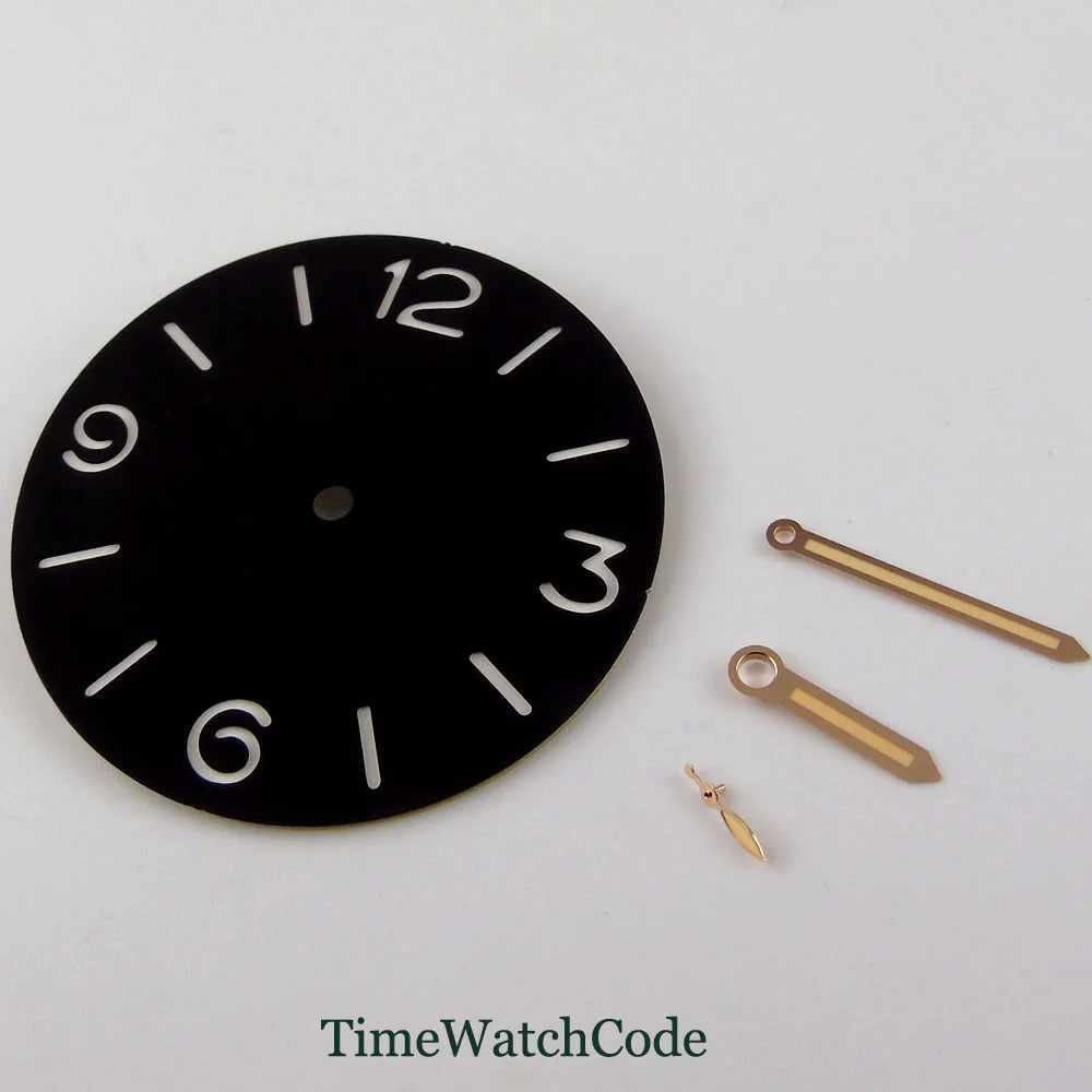 Cadran De Montre 37mm Littéral Pour Mouvement ET6497/3600 - Pièce De Réparation Neuve Générique
