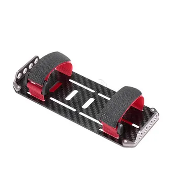 

Carbon Fiber Battery Mounting Board Tray Replacement Battery Plate Expansion Tray for 1/10 Axial SCX10 RC Crawler Car Parts