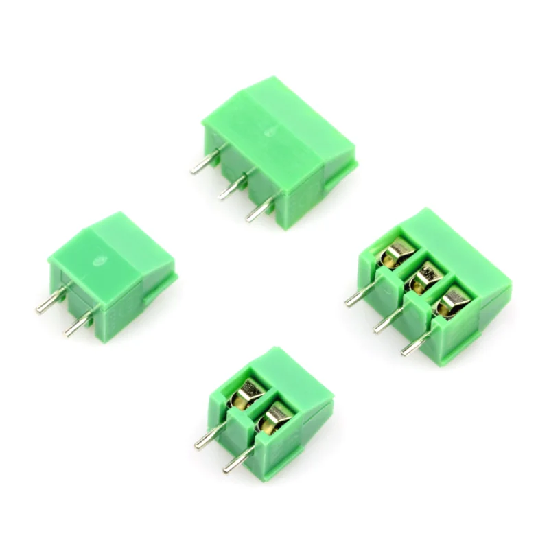 10 шт. KF350-3.5-2P KF350-3P 3 5 мм шаг винтовой терминальный 300V 10A винт 2Pin 3Pin прямые булавки PCB