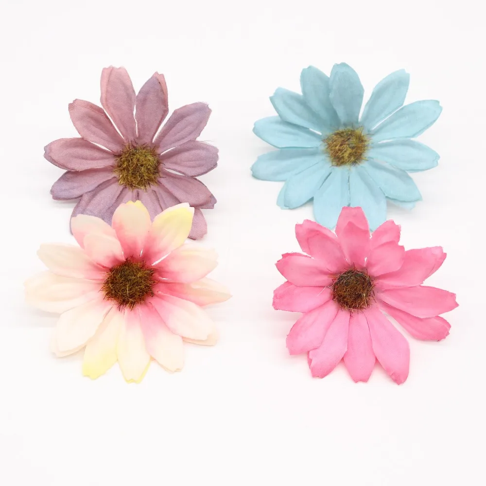 10pcs-lot-6cm-Silk-retro-daisy-artificial-flower-head-wedding-decoration-DIY-Wreath-scrapbook-craft-fake(1)