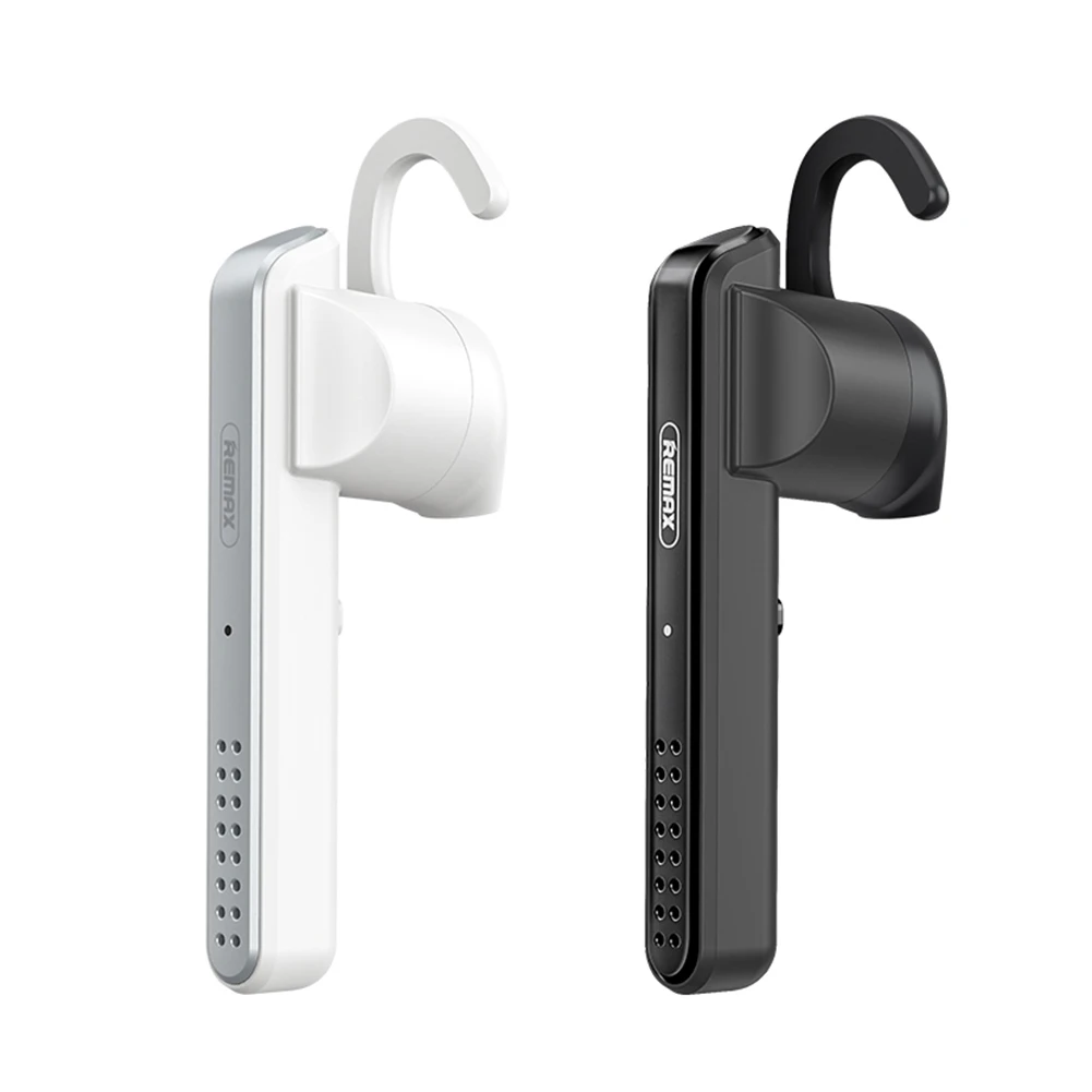 A2DP HFP HSP AVRCP Remax RB T35 Bluetooth Headset Car Business Hands free Call Rechargeable Wireless Earphone Phone Accessories