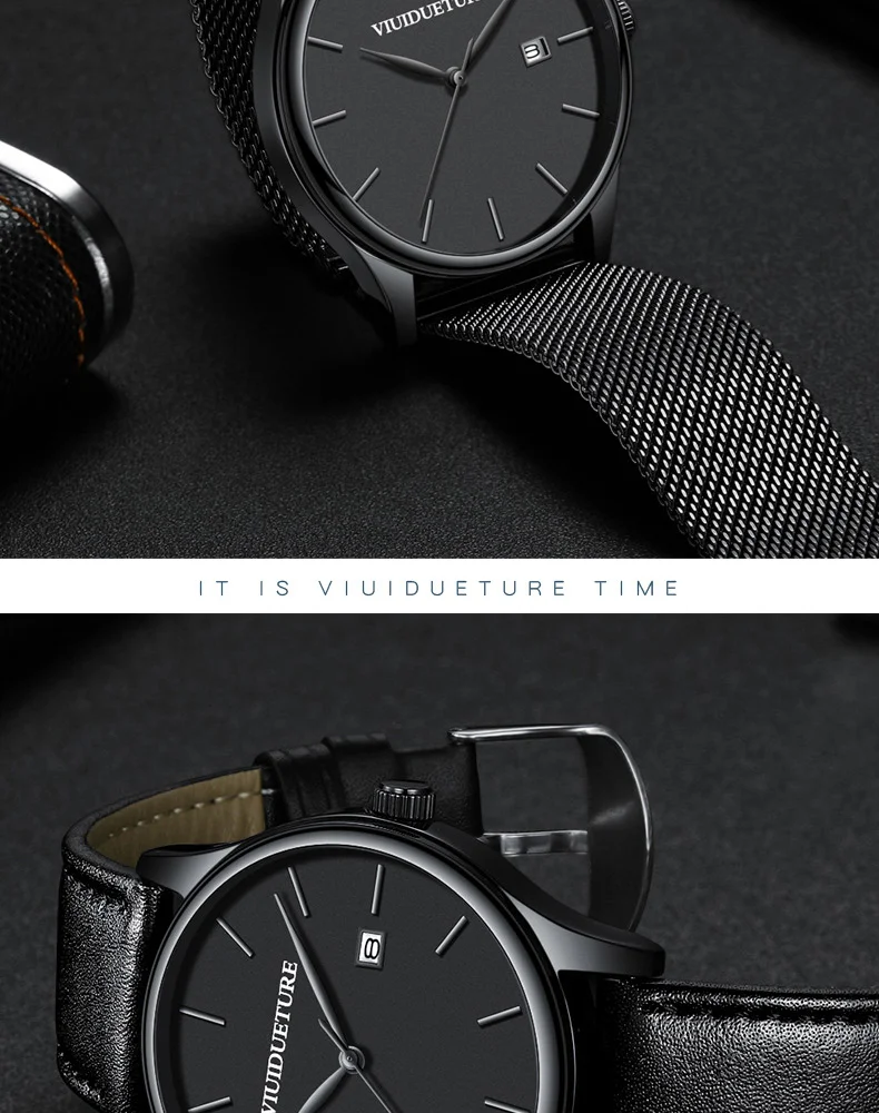 Модные и свободные мужские часы кварцевые корейское мужское в деловом стиле часы простой сетчатый ремень с двойной кнопкой звезда вдохновление Ne