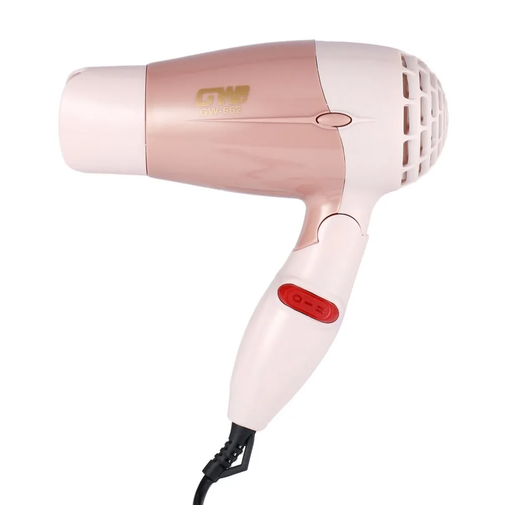 

1200W Mini Size Foldable Hair Blower Handle Compact Hair Dryer Blow Dryer Hot Wind Low Noise Long Life Travel EU US UK AU Plug