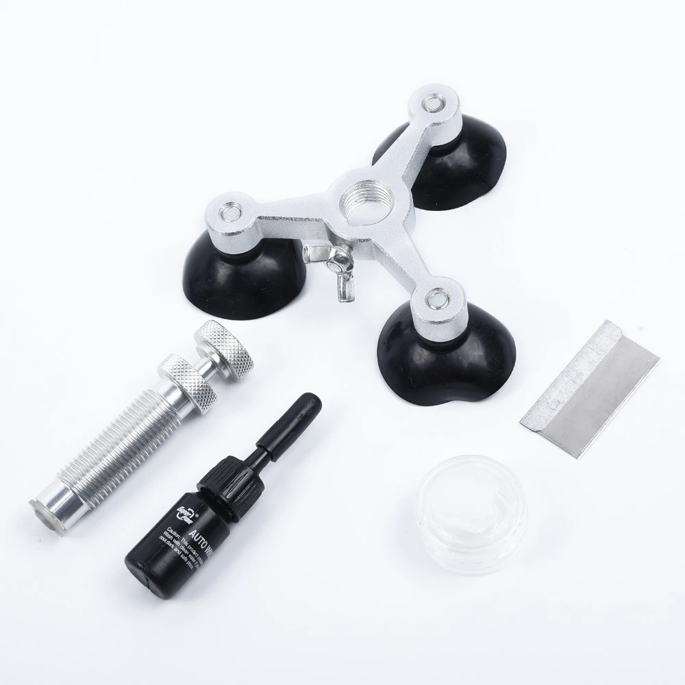 Herramientas para reparar ventanas de coche, Kit de de cristal agrietado, parabrisas, bricolaje, herramientas para arañazos de cristal, pegamento de curado de resina|Rellenos, pegamentos y selladores| - AliExpress