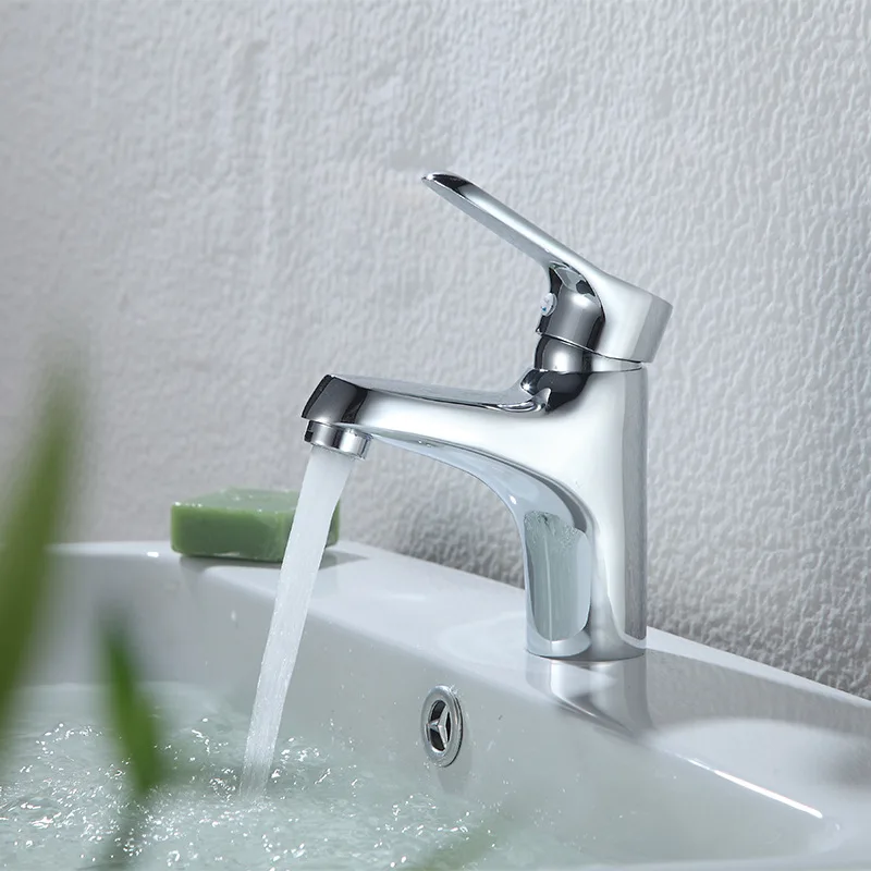 

King Sanitary Ware Copper Washbasin Hot And Cold Water Bathroom Single Bore Basin Faucet Pedestal Drop-in Sink Wash Basin Dragon