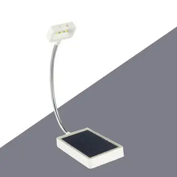 

USB Charging 3LED Solar For Reading Room Desk Bedside Book Light Lamps White