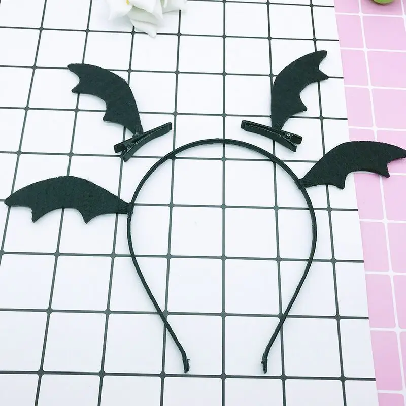 Лолита маленькая дьявольская повязка на голову японская Мягкая Девушка Летучая мышь крылья карты два размера повязка аниме