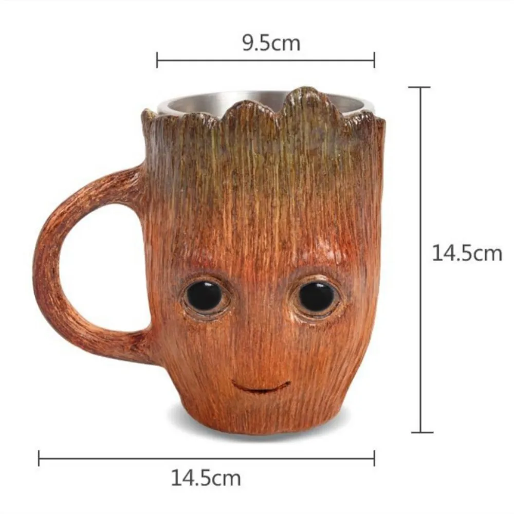 Кофейная чашка Groot кофейная кружка таза чашки и кружки tazas canecas kupa bardak caneca criativa керамическая нержавеющая сталь copos tasse