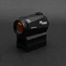Nova versão romeo5 red dot sig sauer réplica perfeita vista caça escopo e airsoft ponto vermelho vista completo original marcações