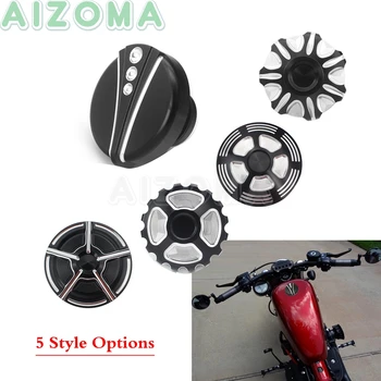 

Motorcycle CNC Aluminum Fuel Gas Tank Rough Crafts Oil Cap For Harley XL883 XL48 1200 Sportster Dyna Touring FatBoy Glide 92-Up