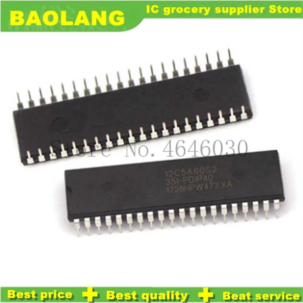 1 шт./лот STC12C5A60S2 STC12C5A60S2-35I-PDIP40 DIP40 в наличии на складе