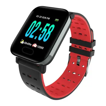 

A6 Smart Band reloj inteligente pulsometro ritmo cardi Fitness Tracker Remote Control Smart Bracelet Wristband