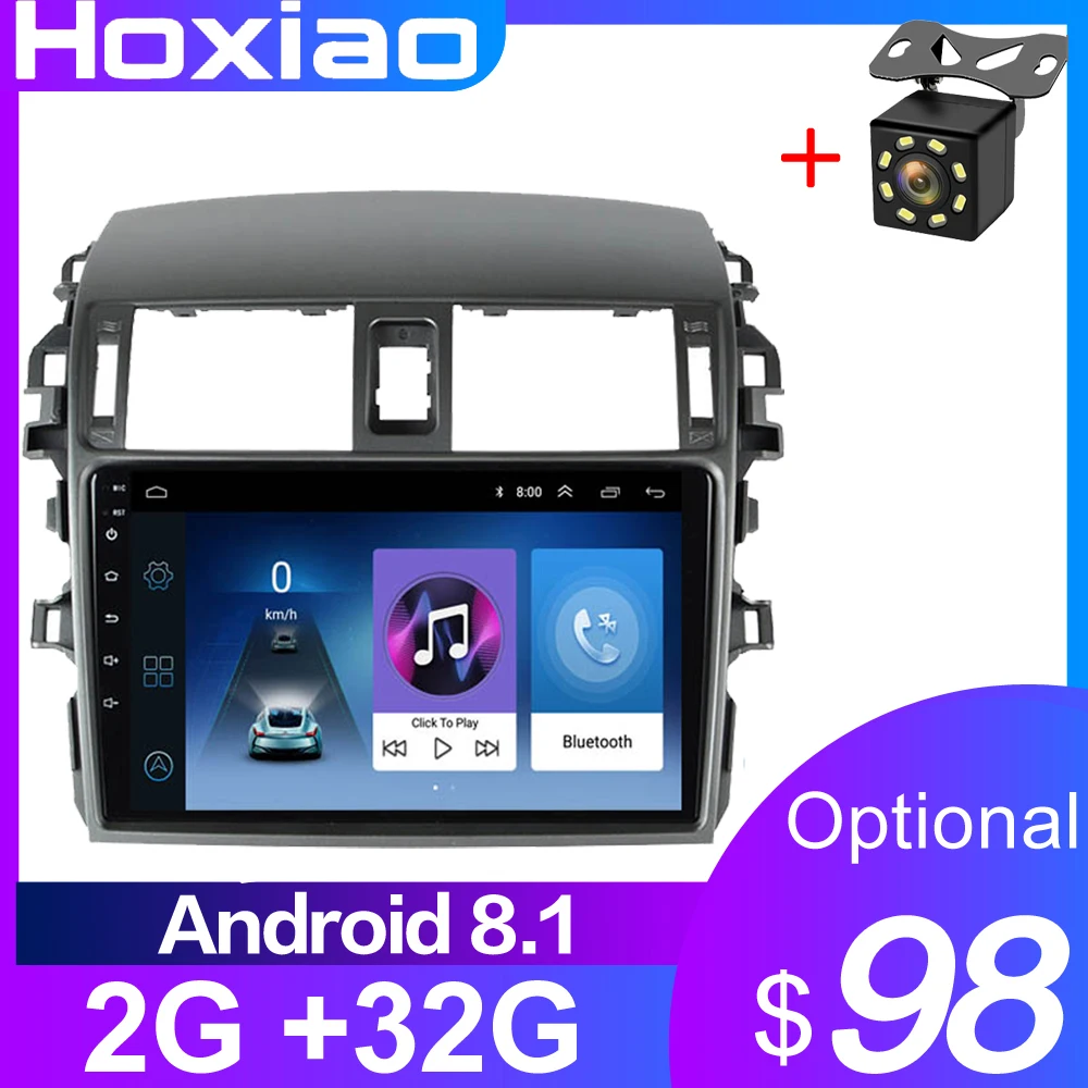 Автомобильный dvd плеер на основе Android для Toyota corolla 2008 2009 2010 2011 2012 2013 gps навигация 2 din