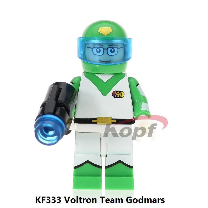 Строительные блоки Супер Герои Voltron команда Godmars фильм шесть Бог комбинация