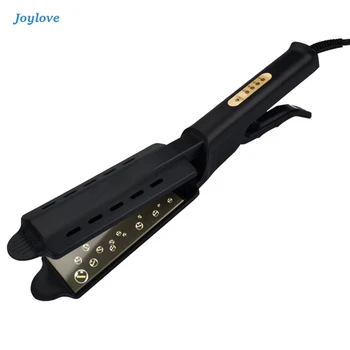 

JOYLOVE Hair Straightener Four-gear Temperature Tourmaline Ionic Flat Iron For Women Widen Panel Prancha Vapor Max Computer