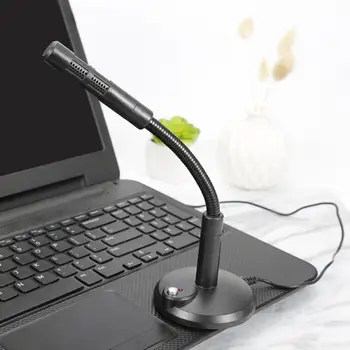 

Mini Microphone For Computer USB Professionnel dslr Gaming Condenser Microphone For Windows Speech Meeting