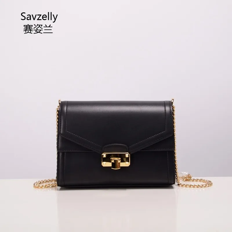 

New Oblique Satchel Genuine Leather One Shoulder Handbag Designer Bags