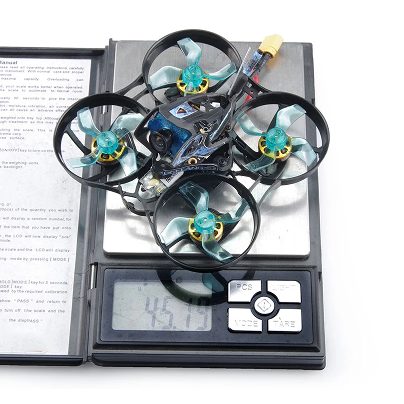 GEELANG ANGER 75X V2 75 мм BWhoop 3 4S FPV гоночный Дрон Квадрокоптер BNF/PNP SI F4 Fly Tower EOS 1202 KV6900