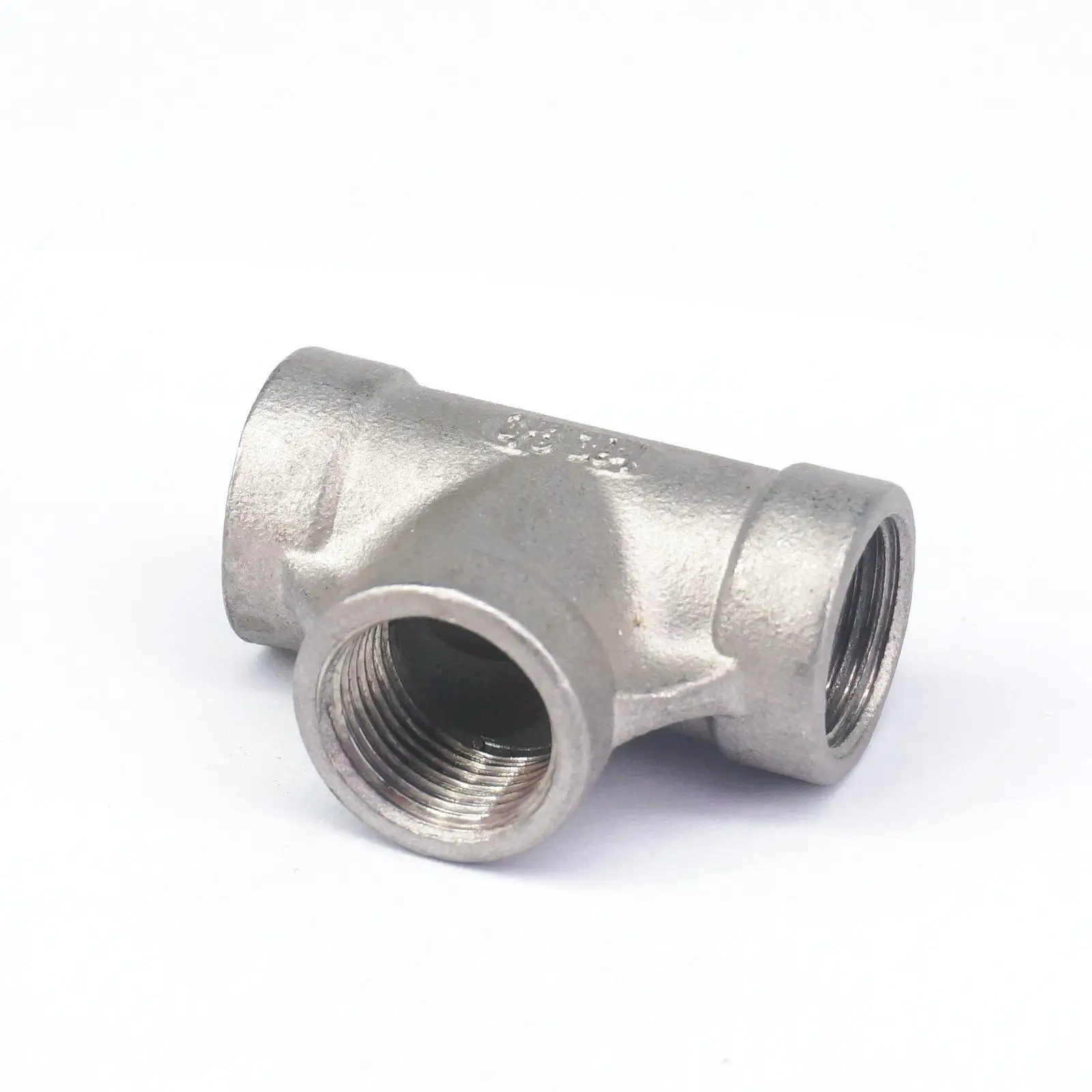 3/8 &quotBSP Euqal Женский тройник нить 3 способа 304 фитинги из нержавеющей стали