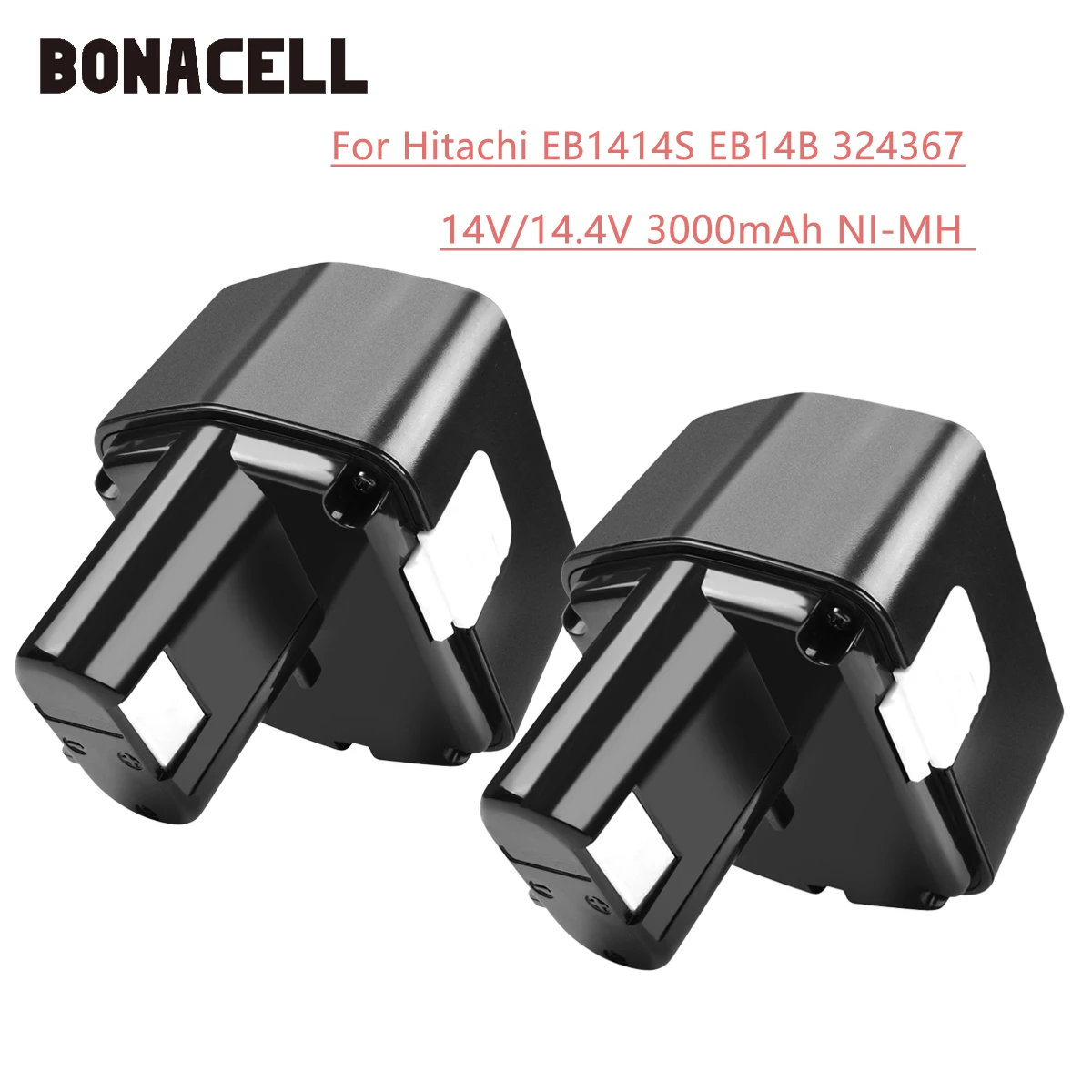

Bonacell Rechargeable For Hitachi 14V/14.4V Battery 3000mAh NI-MH EB1414S EB14B EB1412S 324367 EB14S DS14DL DV14DL CJ14DL L50