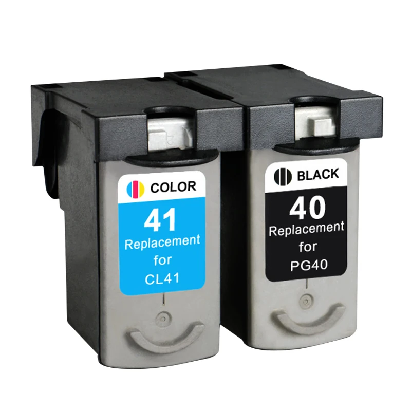 Совместимый чернильный картридж PG40 CL41 для принтеров Canon PG 40 CL 41 PIXMA iP1600 iP1200 iP1900 MX300