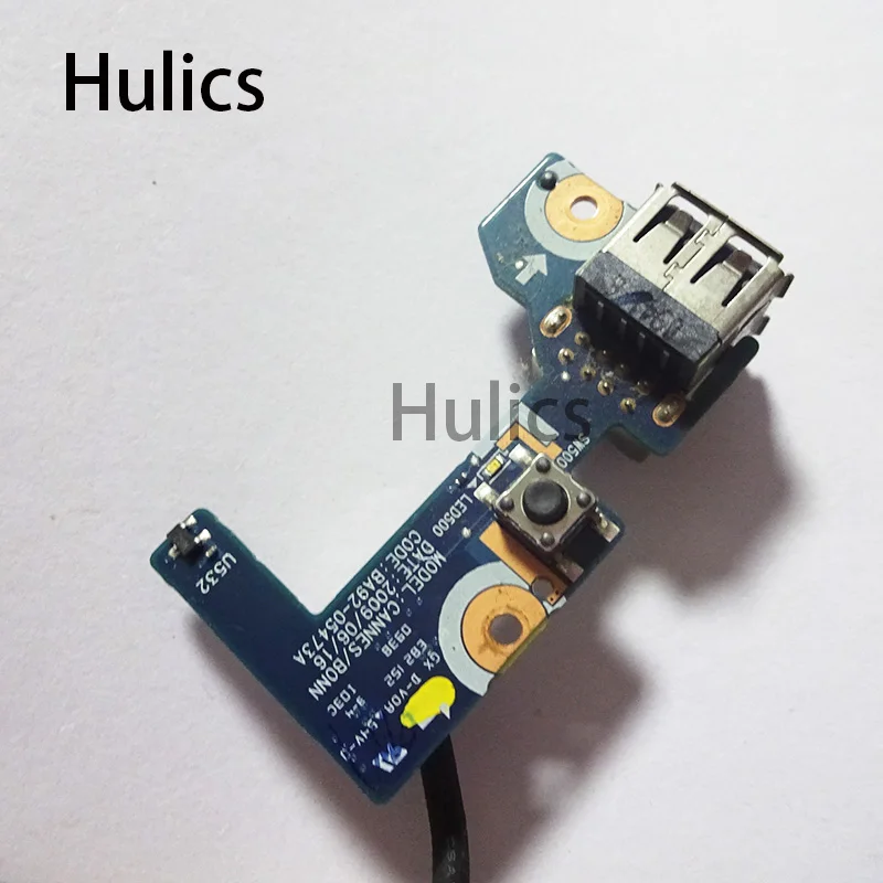 

Hulics используется для Samsung R620 R720 R520 R522 Кнопка питания USB плата с кабелем