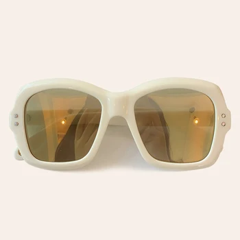 

Brand Square Sunglasses Women Men Luxury Vintage Acetate Frame Retro Sun Glass UV400