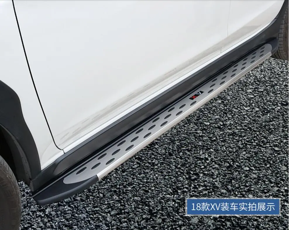 Автомобильные ходовые доски авто боковые шаг бар педали бренд Nerf баров подходит для Subaru XV для Subaru Forester