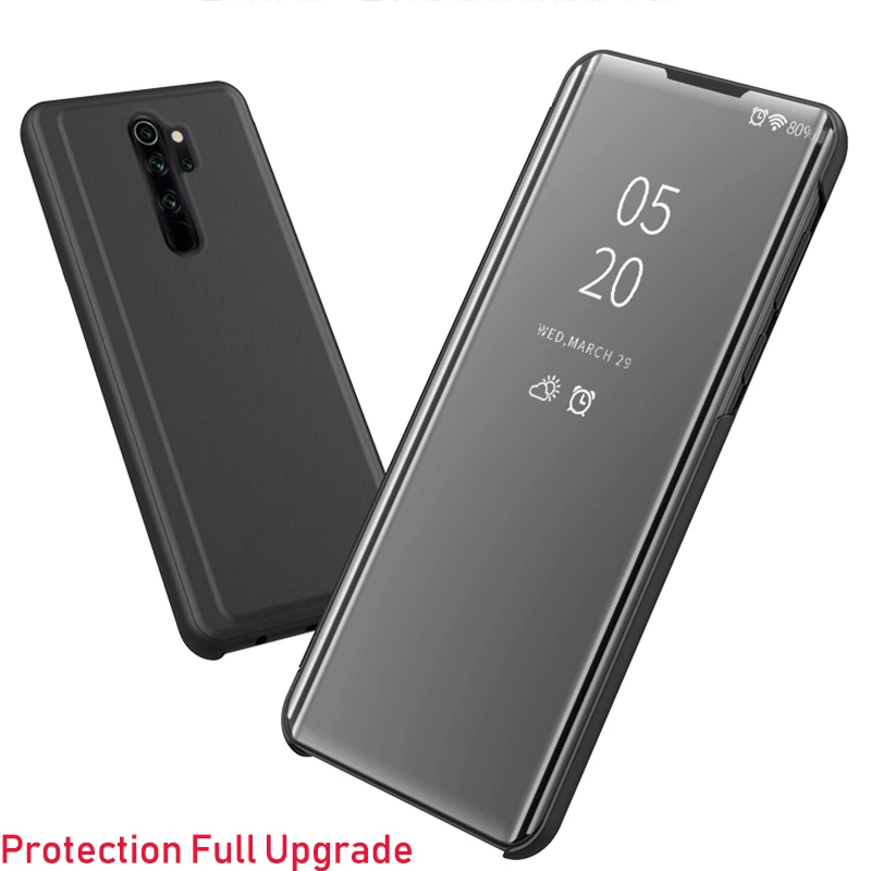 Smart mi rror флип чехол для спортивной камеры Xiao mi Red mi Примечание 8 7 6 5 K20 Pro фотоаппаратов моментальной печати 7S 4X3 для mi Red mi 5 S2 4X Go 5A 6A 7 7A 5 Plus A2 Y1 чехол Крышка
