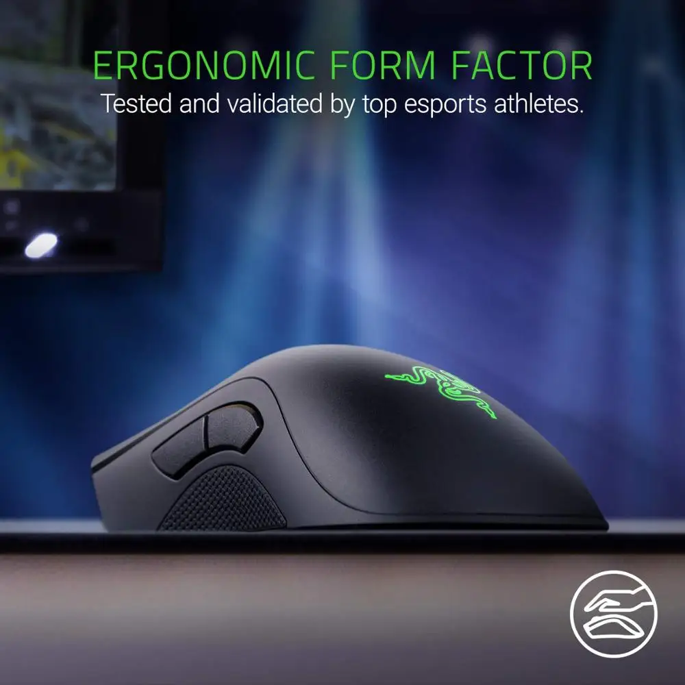 Razer Deathadder Elite Mouse: 16,000 Dpi Optical Sensor - Chroma Lighting - 7 Programmable Buttons Mouse - AliExpress