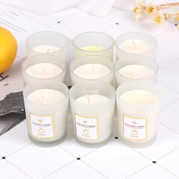 

high quality Nordic Scented Candles Lemon Lavender Rose Home Decoration Wedding Wax Candles